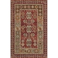 thumbnail image 1 of Momeni 27129 Tapis Indien Tufté Main, Rouge - 2 Pi. 3 Po. x 8 Pi., 1 of 4