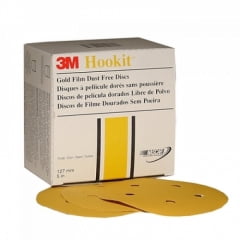 

3M 3M - 01072 - Hookit Gold Disc Dust Free 216U 6 in P500A 100/box