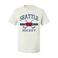 thumbnail image 2 of Wild Bobby City of Seattle Hockey Fantasy Fan Sports Men's T-Shirt, White, 4X-Large, 2 of 5