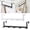 Black, variant on 5-Hook Over-the-Door Towel Rack – Black Metal Hanger for Coats,Bags & Robes,Closet & Entryway Organizer,No-Drill Space-Saving Rack