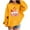Yellow, variant on Babcutegg Valentine's Day Sweatshirts for Girls Graphic Tee Lightweight Comfortable Regular Fit Long Sleeve Clothes for Girls White Size 9