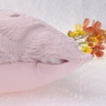 thumbnail image 4 of Unique Bargains Soft Plush Throw Pillow Covers Decorative Cushion Covers (2 Count) Pink-3 18" x 18", 4 of 6
