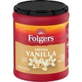 thumbnail image 6 of Folgers French Vanilla Artificially Flavored Ground Coffee, Medium Roast, 9.6 oz Canister, 6 of 10
