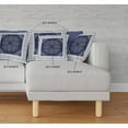thumbnail image 4 of Window Wreath Palace Broadcloth Fabric Blown and Closed Pillow - White Green, 4 of 4