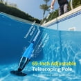 thumbnail image 4 of Efurden Cordless Pool Vacuum, Handheld Pool Vacuum with Running Time up to 90-Minutes for Above Ground Pools, Spas and Hot Tubs,Blue, 4 of 7