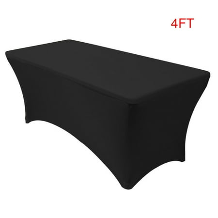 

pinshui Simple Table Cover Square Solid Color Elastic Desk Cover for Hotel Restaurant New
