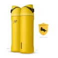 thumbnail image 5 of Owala Harry Potter FreeSip Insulated Stainless Steel Water Bottle with Straw, BPA-Free Sports Water Bottle, Great for Travel, 24 oz, Hufflepuff, 5 of 5