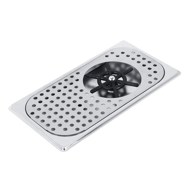 Enjuagador de Vidrio Barra Acero Inoxidable Lavador de Botellas Duradero para Cocina