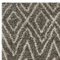 thumbnail image 6 of SAFAVIEH Hudson Augustine Geometric Shag Area Rug, Grey/Ivory, 5'1" x 7'6", 6 of 7