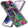 thumbnail image 2 of MUNDAZE Samsung Galaxy Note 10 Shockproof Clear Hybrid Protective Phone Case Neon Psychedelic UFO Alien Planet Cover, 2 of 5