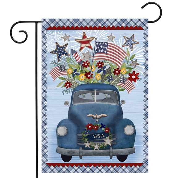 Briarwood Lane Celebrate America Pickup Garden Flag