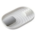 thumbnail image 1 of relayinert Spoon Holder Rest Plastic Cookware Organizer Rack Restaurant Pot Lid Tableware Shelves Kitchen Cooking Gadgets Accessories White, 1 of 8
