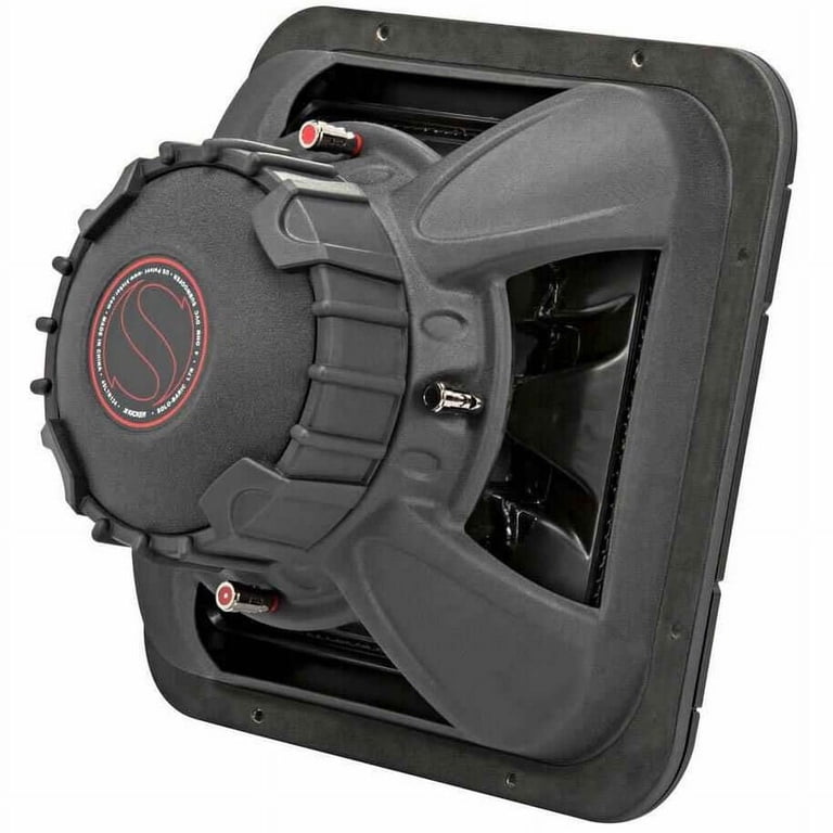 Kicker, L7R Square Subwoofer, 12-inch, 4-ohm, Black - Walmart.com