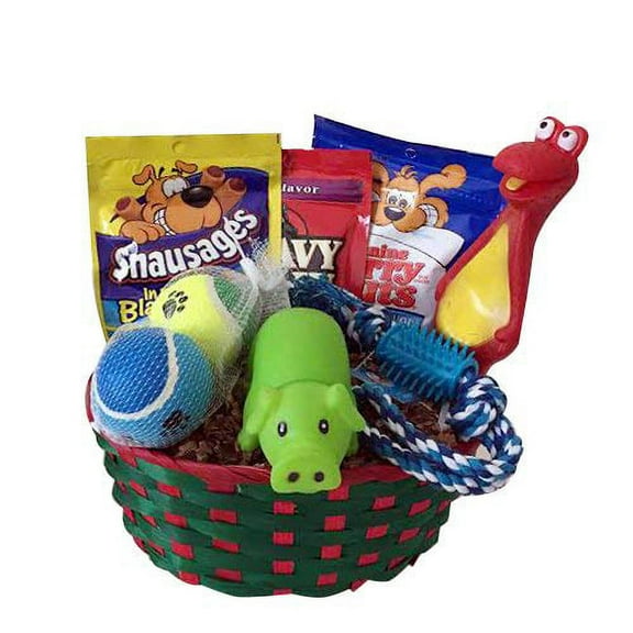 Joice Dog Toy Set with Treats & Toys, Multicolor (4 Piece)