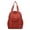 Red, variant on Convertible Nylon Backpack Tote Bag, Lightweight Multiway Shoulder Bag with Pockets, Casual Daypack for Women for Work, Travel & Gym