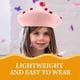 thumbnail image 3 of Vintage Mushroom Woolen Beret Hat 54-56cm Girls Retro British Style Painter Cap Kids Headwear For Autumn Winter Art Exhibitions Daily Outings, 3 of 3