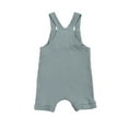 thumbnail image 3 of Xingqing Summer Newborn Baby Girls Boys Rompers 6 Colors Rainbow Printed Strap Sleeveless Button Jumpsuits, 3 of 7