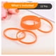 thumbnail image 4 of Uxcell 12Pcs Pulseras de Goma, Pulseras de Silicona de Color Sólido para Deporte/Ejercicio/Baloncesto Hombres Mujeres Adolescentes [Naranja], 4 of 6