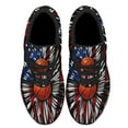 thumbnail image 2 of Basketball American flag Shoes Sneakers for Women Men Black Size 5, 2 of 7