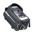 thumbnail image 7 of RZAHUAHU Waterproof Bicycle Phone Mount Bags Front Frame Tube Bag with Touchscreen Phone Holder Case, 7 of 7