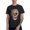 Black, variant on Mechanical Skull T-Shirt for Men Cotton 100% Summer Tops Women Fashion Casual Short Sleeves Round Collar Short-Sleeve Couple Top Tees