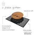 thumbnail image 3 of 4 Cats & Dogs: Round Core Refill for 24 x 24" Convertible Entrance Mat, Hello & Goodbye, 3 of 6