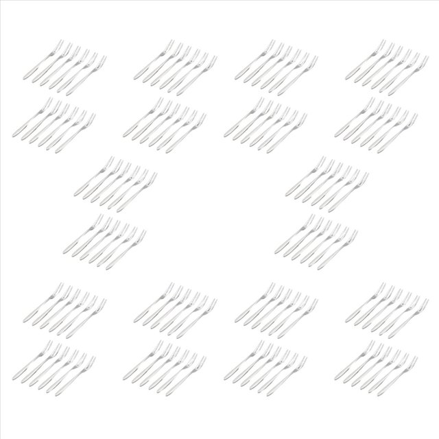 120 Piezas Horquillas de Postre, Mini Horquilla de Fruta de Ensalada de Acero Inoxidable de 5,1 Pulgada Horquillas de DegustacióN Horquilla de CóCtel