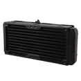 thumbnail image 2 of 2X Aluminum 240mm 10 Pipe Water Cooling Cooled Row Heat Exchanger Radiator with Fan for CPU PC Water Cooling System, 2 of 4