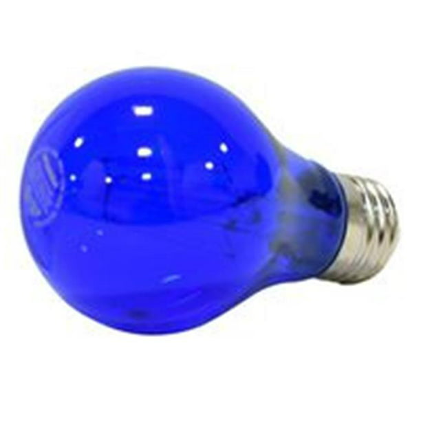 Sylvania 40304 Blue Filament A19 Ultra Led Light Bulb Colored Glass Lamps 4 5 Watts For Decorative And Accent Lighting Walmart Walmart 