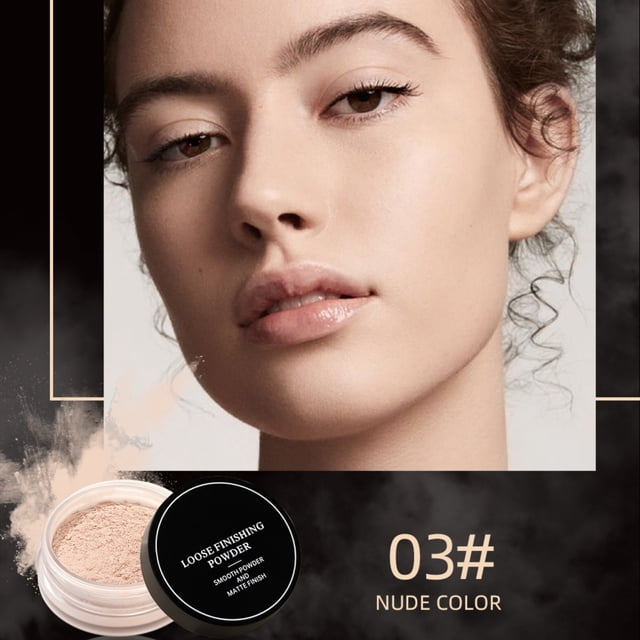 WIFKLSIIPG Loose Powder Long Lasting Powder Long Lasting Makeup Non Removable Concealer Powder Delicate Makeup Setting Powder for Mixed Oily Skin
