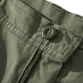 thumbnail image 5 of Hvot&aat Mens Cargo Shorts Casual Lightweight Straight Wide Leg Shorts Workout Shorts Loose Fit Hiking Shorts, 5 of 5
