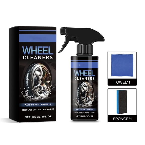 Car Wheel Cleaner and Remover for Cleaning Wheels and Tires Safe Alloy and Pain120ml