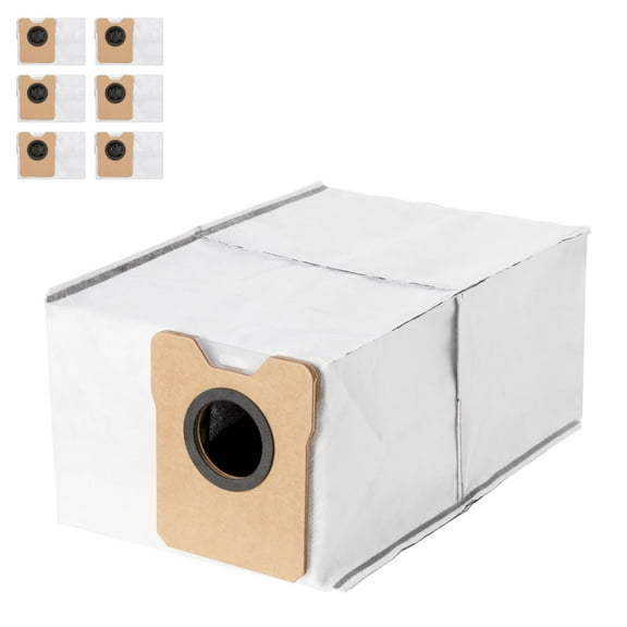 6-Pack Large Capacity Dust Bags Compatible with eufy C10