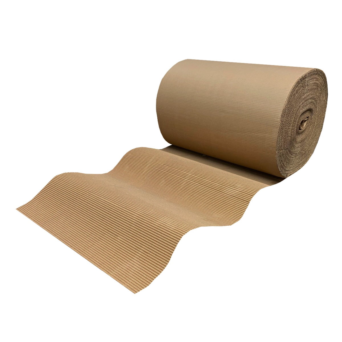 UOFFICE Corrugated Wrap 24" x 250' x 1/8" Thick - B Flute - Cardboard Wrap
