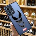 thumbnail image 3 of Matte Case for Redmi NOTE 12 11 10 11S 10S 9 9S 9T 8 7 6 5 4 3PRO PLUS 4G 5G Case Funda Coque Shell Marvel Logo Lron Spider-Aan, 3 of 5
