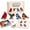 Backyard Birds, variant on 3D Beaded Animal Kit, Tiny 3D Beaded Animal DIY Kit, Easy DIY Beading Embroidery Kit, 3D Animal Themed Beadwork Kit for Beginners & Craft Enthusiasts, with Instructions (Cryptid & Monster)