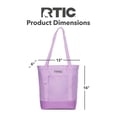 thumbnail image 4 of RTIC Everyday Insulated Slim Tote Bag, 15 Ltr Cooler Bag, Leak-Free Interior, Lavender, 4 of 8