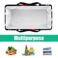 thumbnail image 5 of Snowflake Reusable Foldable Oxford Cloth Storage Bins: Large Capacity Shopping Bags for Laundry and More, 5 of 7