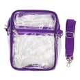 thumbnail image 2 of Bandolera Mensajero Impermeable de PVC Transparente Bolso de Hombro con Correa Ajustable para el Trabajo Gimnasio Playa Aeropuerto Viajes ANGGREK Otros, 2 of 8