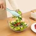 thumbnail image 1 of Pinces de Cuisine Blanches avec Embouts Fendus, Tolérance Haute Température, Prise Sécurisée pour une Cuisson Facile et un Rangement Compact, 1 of 6