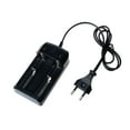 thumbnail image 3 of Universal 18650 Battery Charger for 3.7V Lithium ion Rechargeable Batteries 16430 18650 26650 (RCR123) 14500 and 1.2V Ni-MH Ni-CD Rechargeable C AA AAA Batteries, 3 of 5