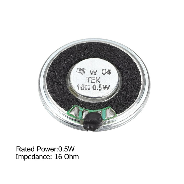 Uxcell Audio 16 Ohm Micro Internal Speaker, Magnet