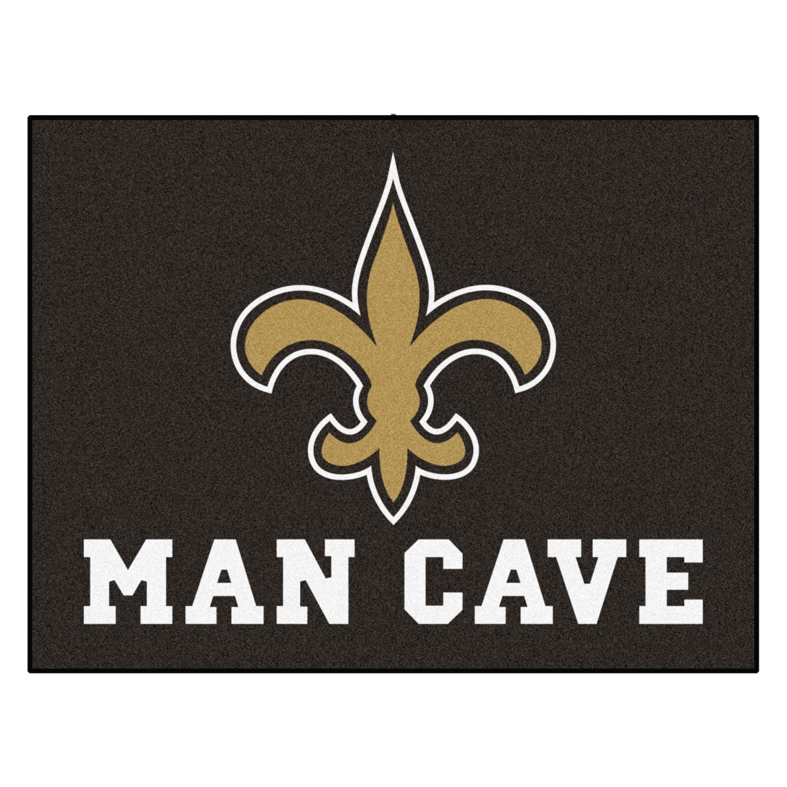 NFL New Orleans Saints Man Cave Starter Rug 19"x30"