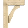 thumbnail image 3 of Ekena Millwork 8"W x 26"D x 34"H Balboa Block Rough Sawn Bracket w/ Offset Brace, Douglas Fir, 3 of 25