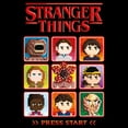 thumbnail image 2 of Netflix Juniors' Stranger Things Character Box 8 Bits Players T Shirt, 2 of 5