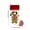 A, variant on Dserfhy 3D Christmas Stocking Santa Snowman Reindeer Cat Dog Pattern Traditional Holiday Hanging Stocking Fireplace Decor
