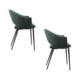thumbnail image 5 of Ouuuhlala OLL-PU-PIN Puff Paste Harmony Upholstery Dining Chair with Conic Legs, Pink - Set of 2, 5 of 5