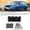 Black, variant on YAHHU Aluminum Alloy Bonnet Raisers Hood Vent Spacers Screws Kit Modified Parts for Racing Car - Black (16 in / 40.6 cm)