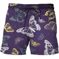 thumbnail image 1 of Abstract Butterfly Graphic Beach Shorts Pants Men 3D Print Surf Board Shorts Summer Hawaii Swimsuit Swim Trunks Cool Ice Shorts Fivean unisex, 1 of 2