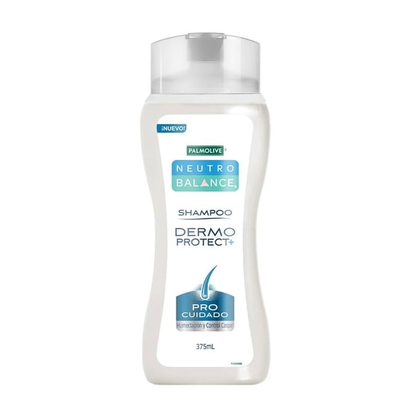 Shampoo Palmolive Neutro Balance Pro Cuidado Humectación y Dermo Protect + Control Caspa 375 ml